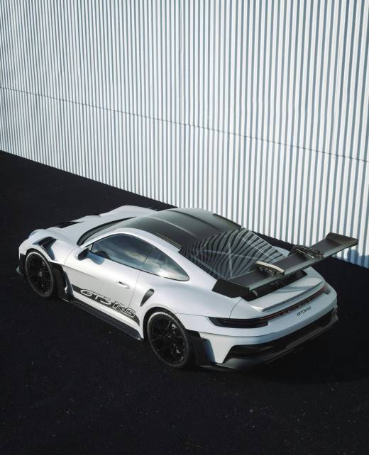 A White Porsche